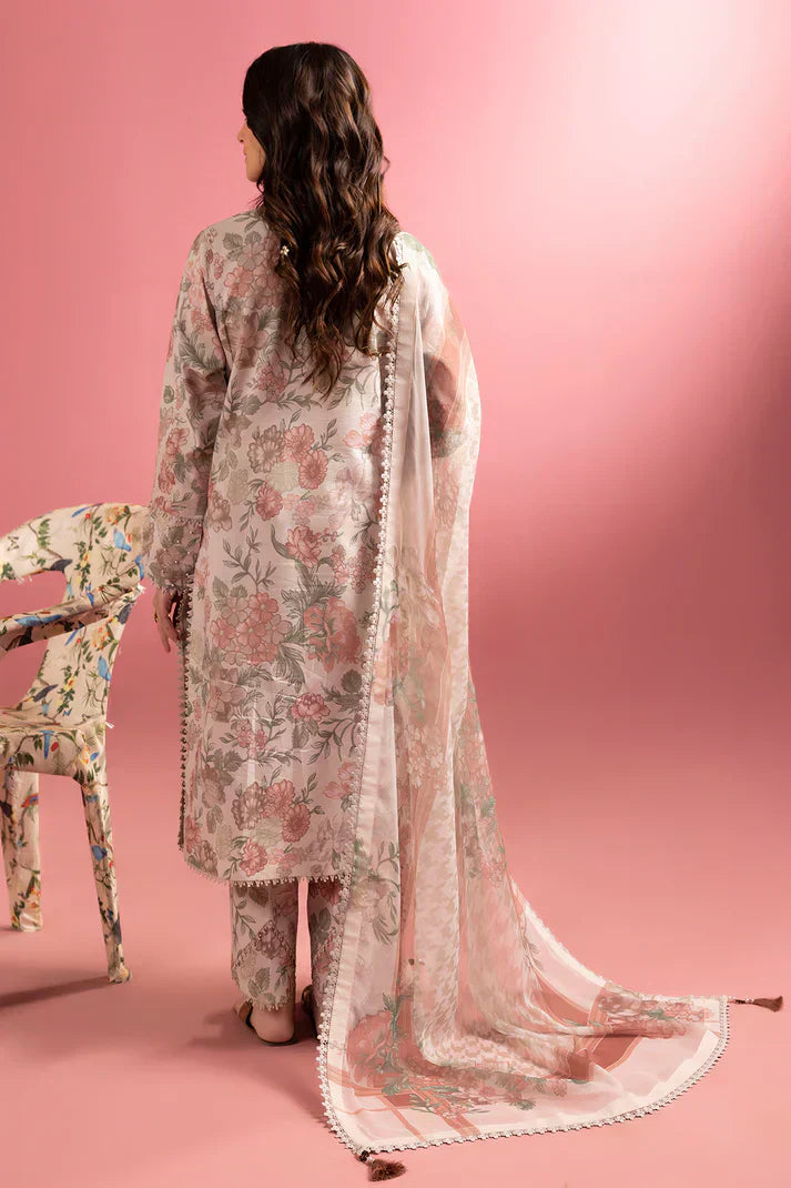 Alizeh | Sheen Lawn Prints 24 | Sunset Blush - House Of Hania