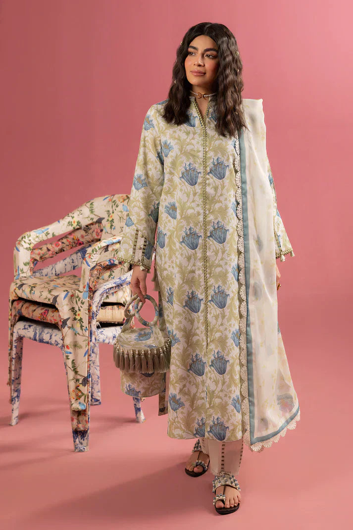 Alizeh | Sheen Lawn Prints 24 | Tesoro - House Of Hania