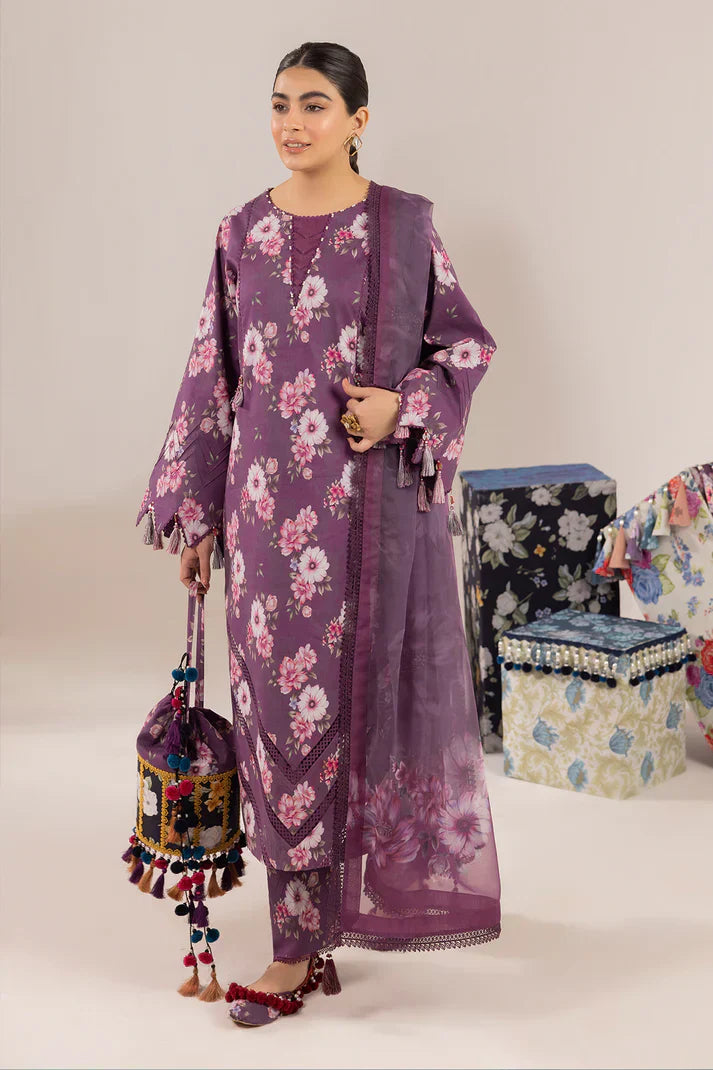 Alizeh | Sheen Lawn Prints 24 | Tulipa - House Of Hania