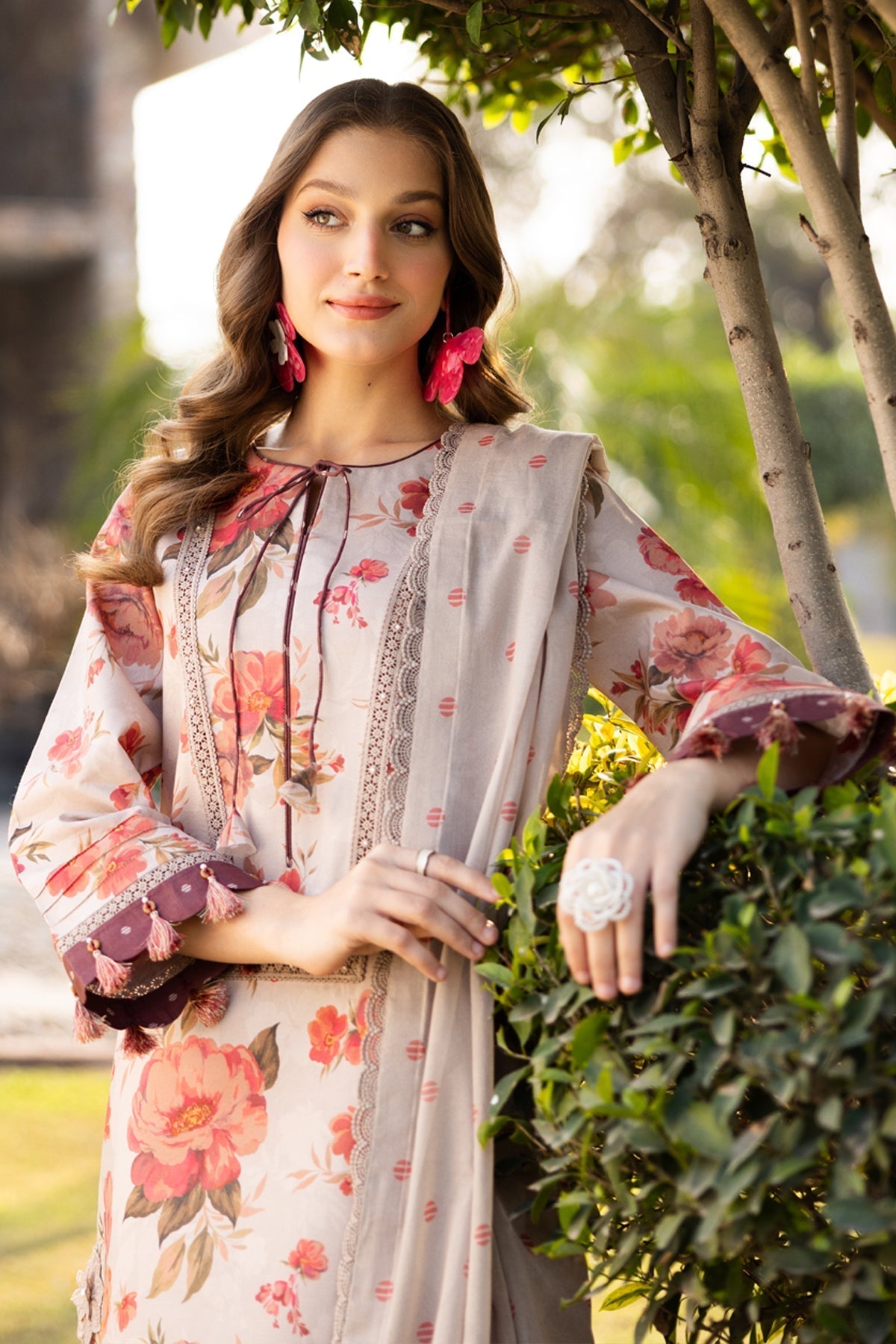 Alizeh | Sheen Lawn Prints 25 | AF-PL-6027-Sian - House Of Hania