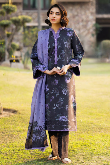 Alizeh | Sheen Lawn Prints 25 | AF-PL-6028-Bluebell - House Of Hania
