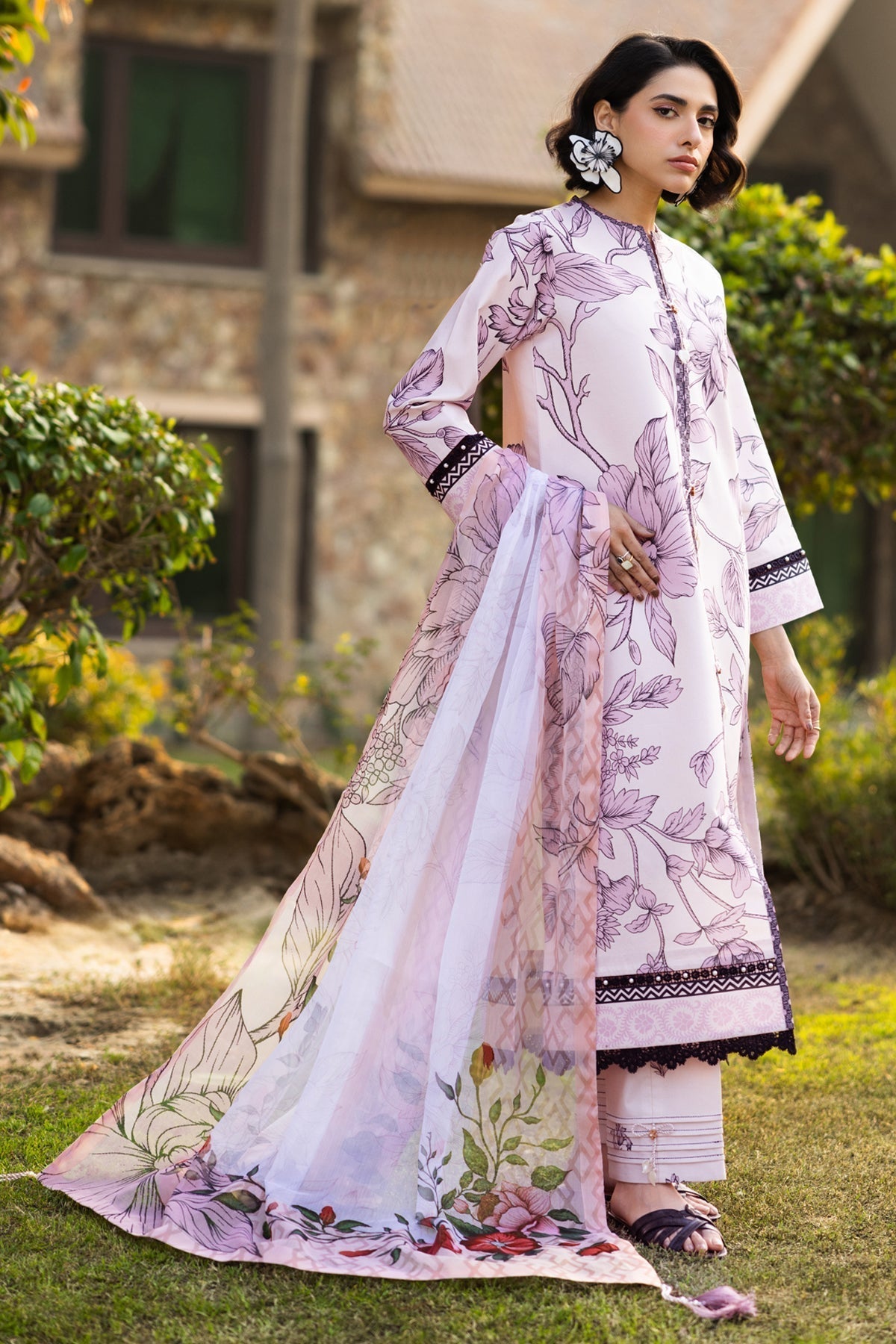 Alizeh | Sheen Lawn Prints 25 | AF-PL-6036-Rafaello - House Of Hania