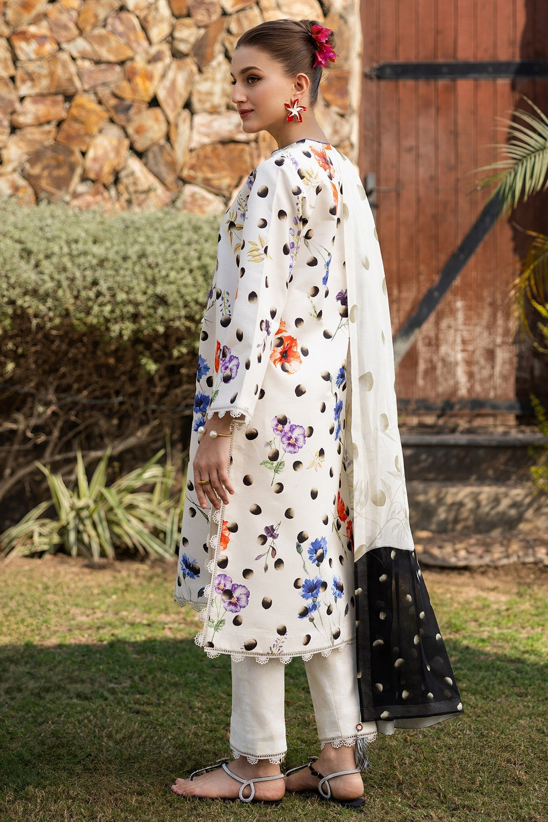 Alizeh | Sheen Lawn Prints 25 | AF-PL-6037-Loco - House Of Hania