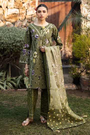 Alizeh | Sheen Lawn Prints 25 | AF-PL-6038-Willow - House Of Hania