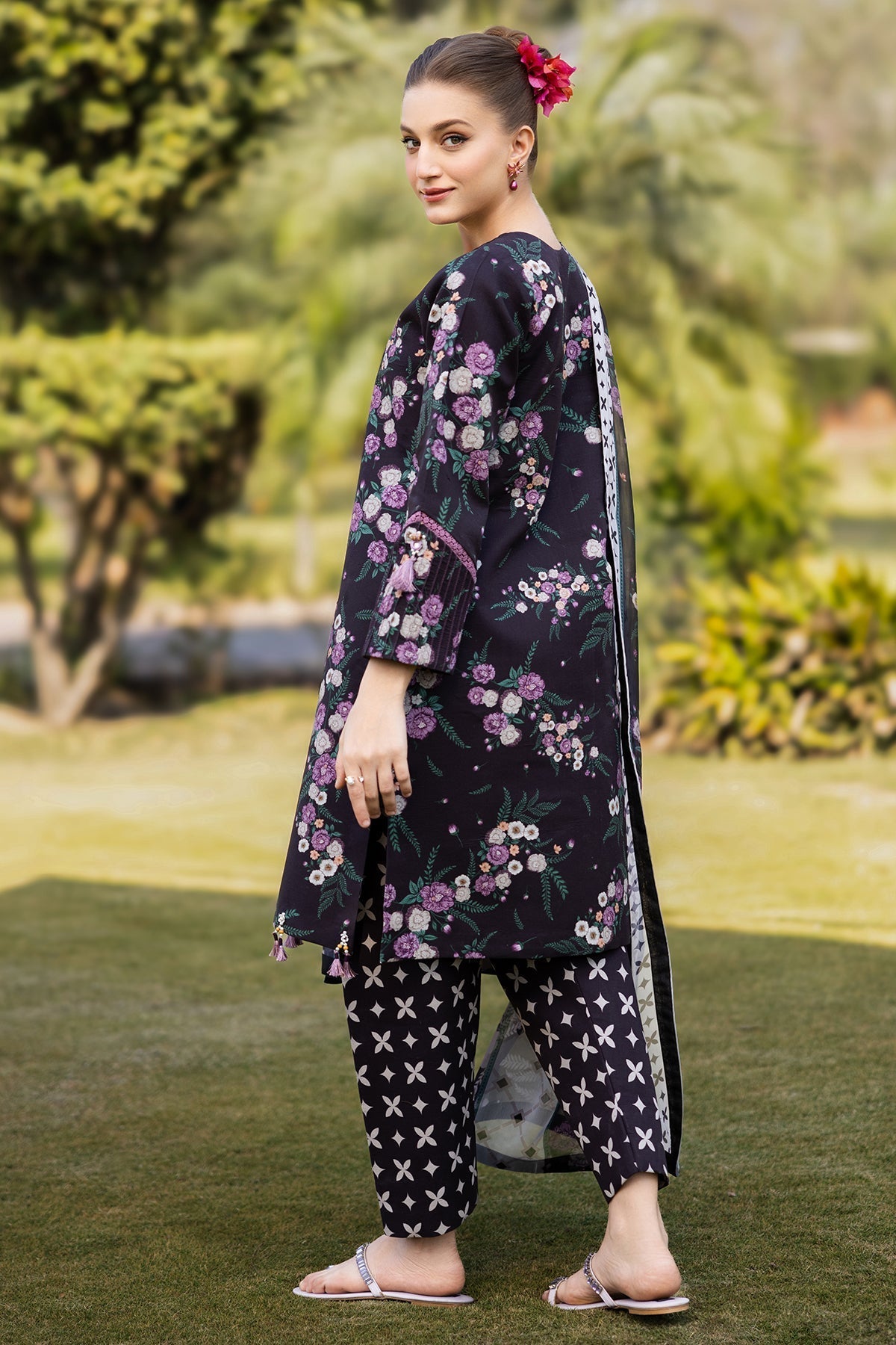 Alizeh | Sheen Lawn Prints 25 | AF-PL-6039-Tod - House Of Hania