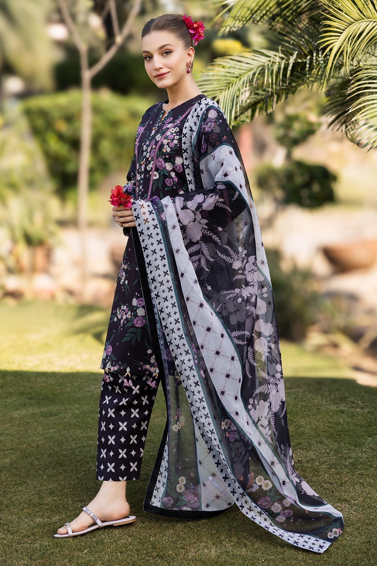 Alizeh | Sheen Lawn Prints 25 | AF-PL-6039-Tod - House Of Hania