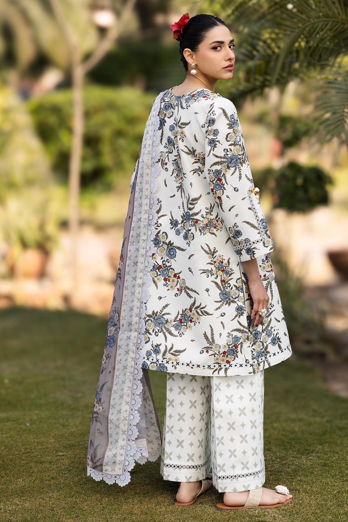 Alizeh | Sheen Lawn Prints 25 | AF-PL-6040-Alaska - House Of Hania