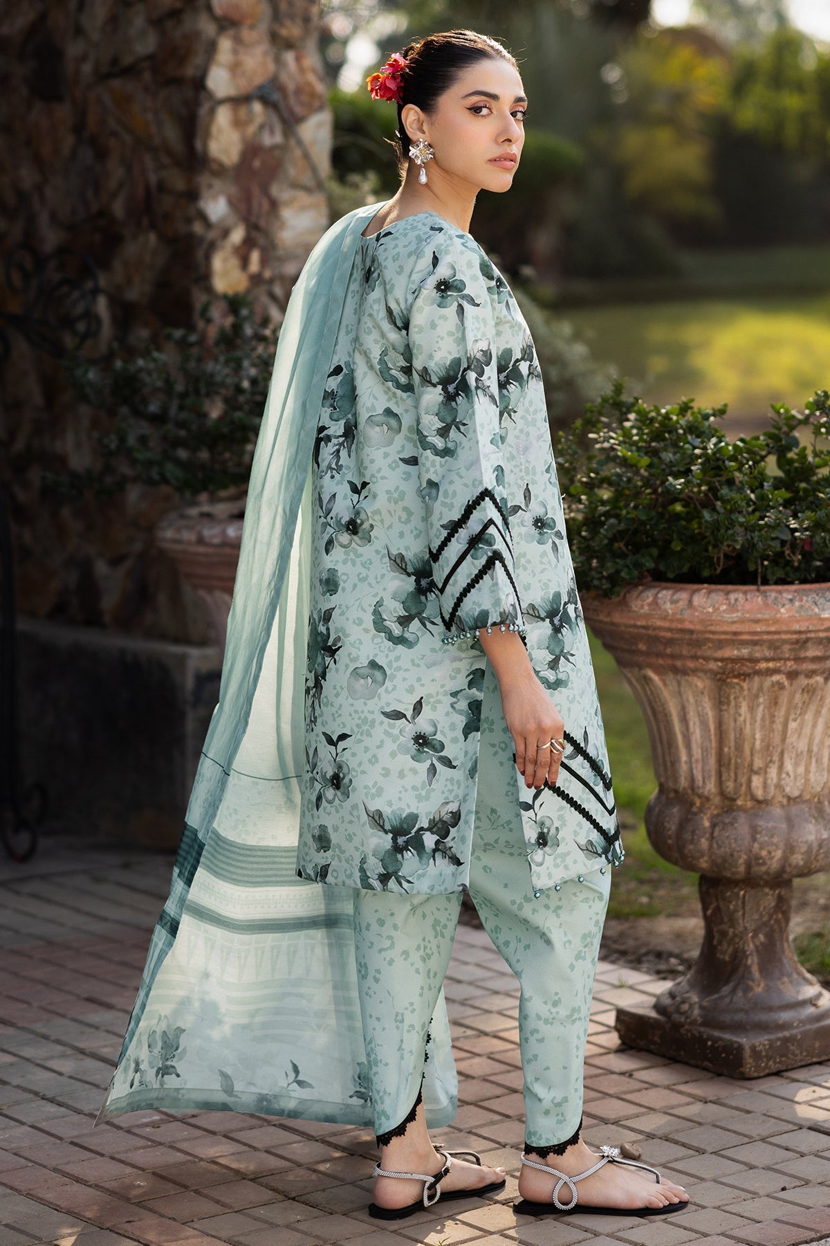 Alizeh | Sheen Lawn Prints 25 | AF-PL-6042-Arsh - House Of Hania