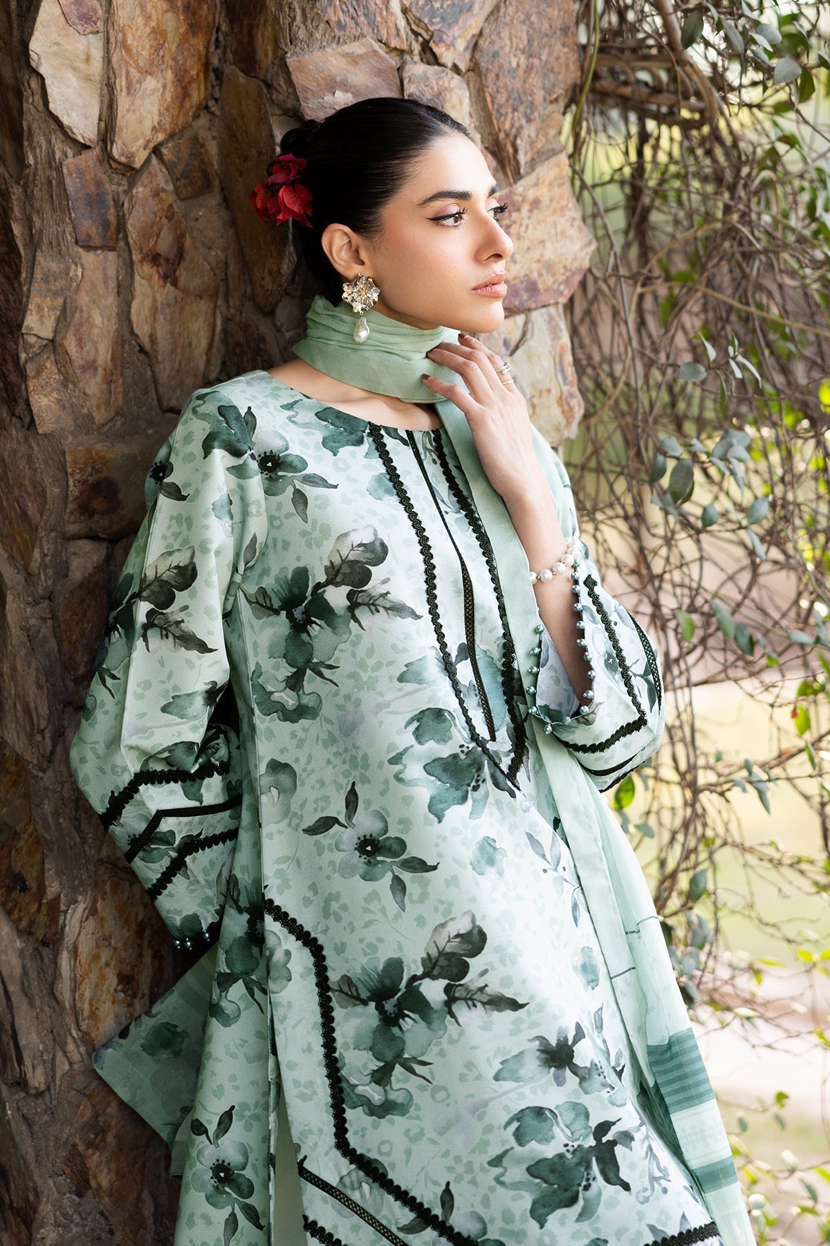 Alizeh | Sheen Lawn Prints 25 | AF-PL-6042-Arsh - House Of Hania