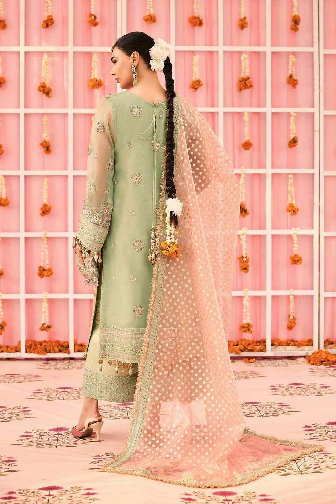 Alizeh | Shehnai The Festive Edit | AF-ZN-2217-Libaan - House Of Hania