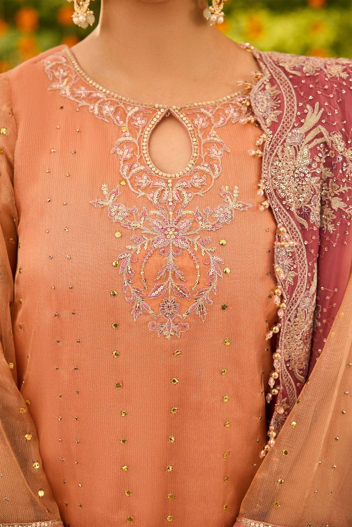 Alizeh | Shehnai The Festive Edit | AF-ZN-2218-Sitara - House Of Hania