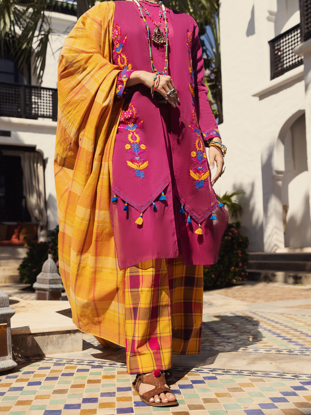 Almirah | Luxury Edit | ALP-3PS-1442 - House Of Hania