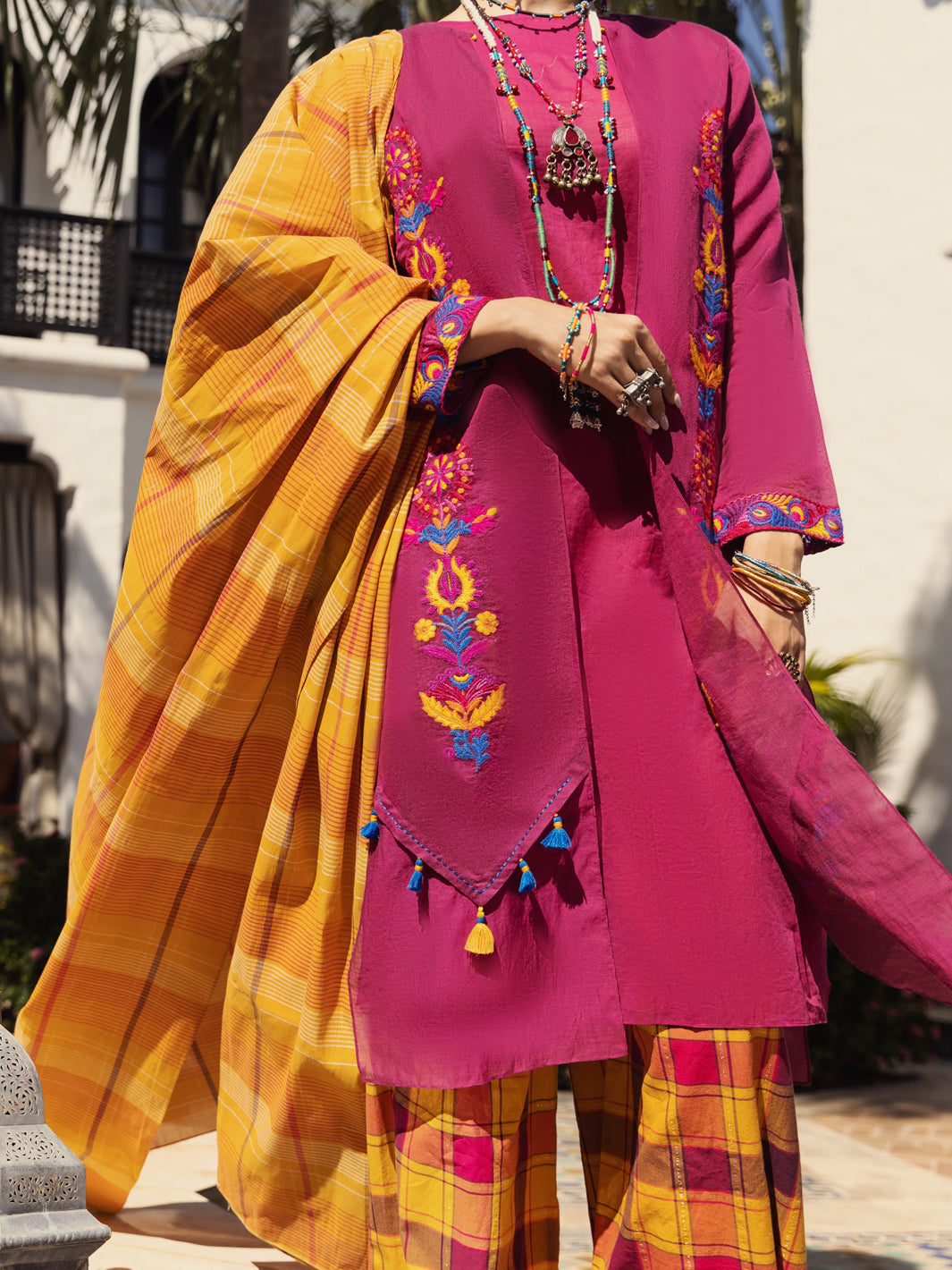 Almirah | Luxury Edit | ALP-3PS-1442 - House Of Hania