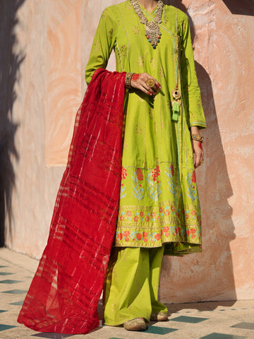 Almirah | Luxury Edit | ALP-3PS-1525 - House Of Hania