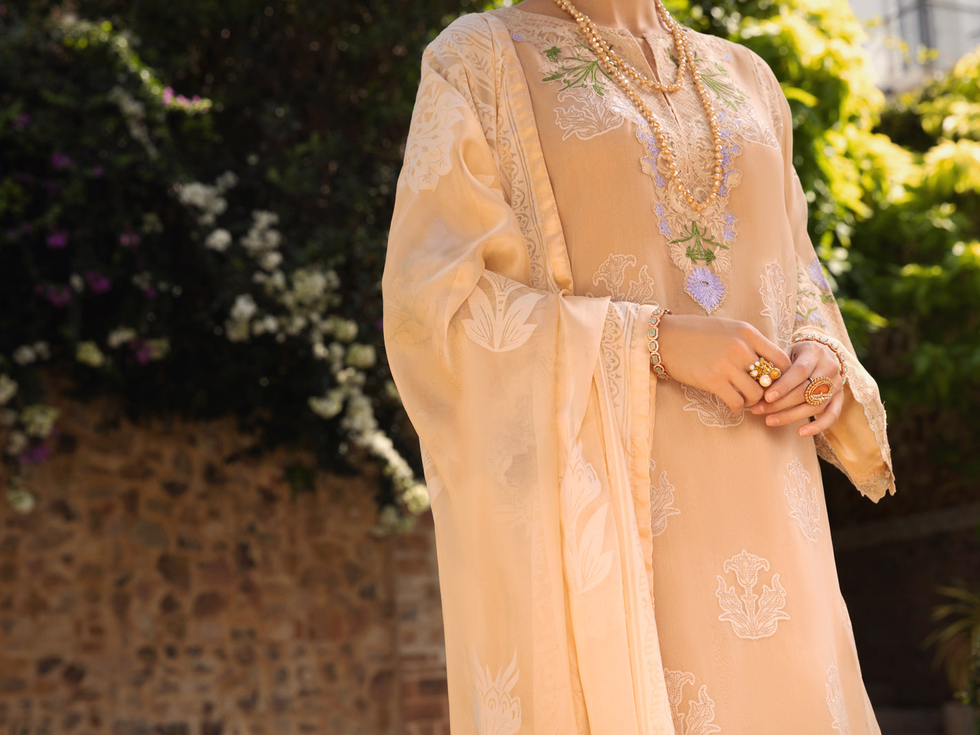 Almirah | Luxury Edit | ALP-3PS-1538 - House Of Hania