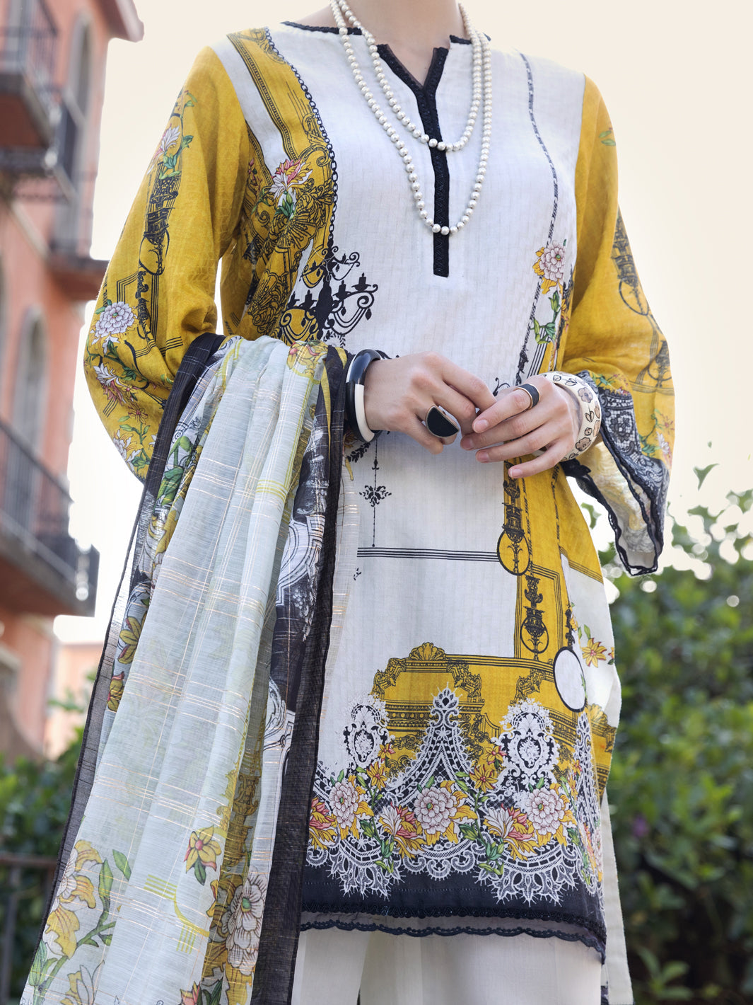 Almirah | Luxury Edit | ALP-3PS-1575 - House Of Hania