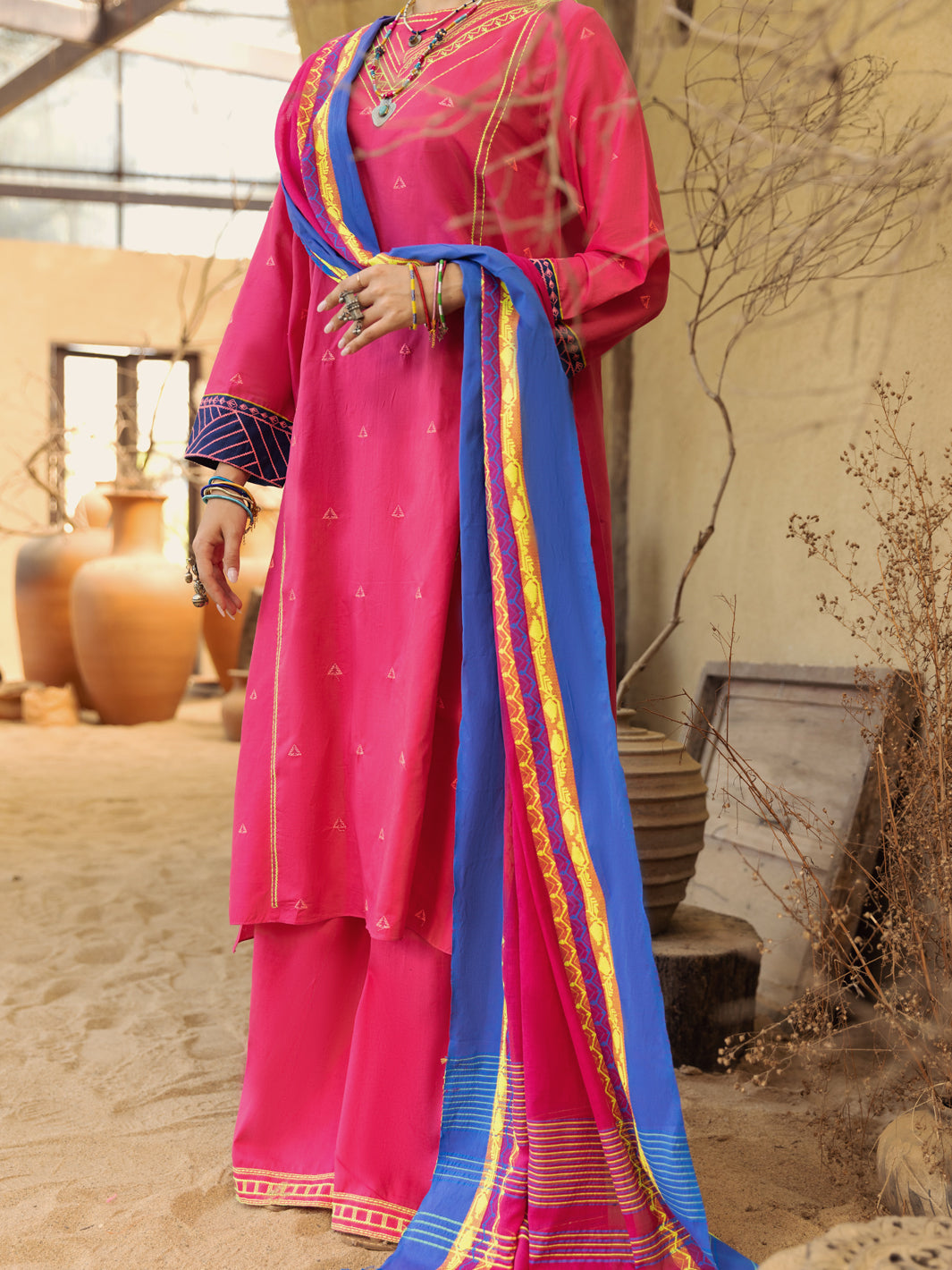 Almirah | Luxury Edit | ALP-3PS-1583 - House Of Hania