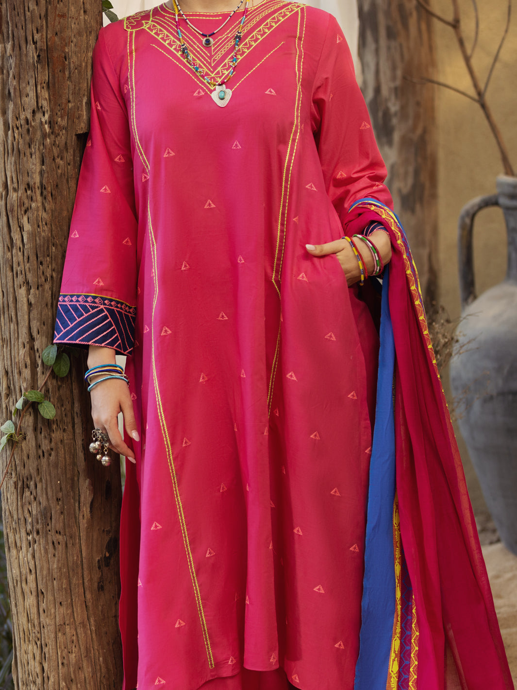 Almirah | Luxury Edit | ALP-3PS-1583 - House Of Hania