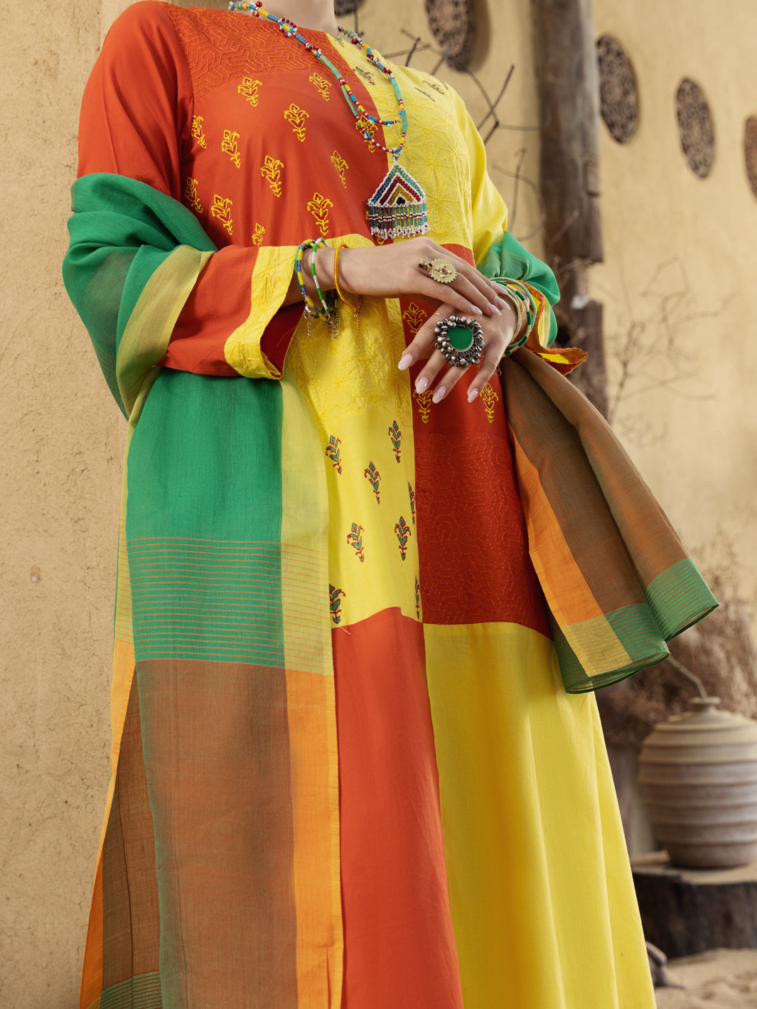 Almirah | Luxury Edit | ALP-3PS-1585 - House Of Hania