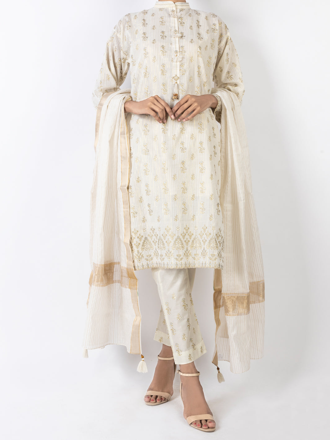 Almirah | Luxury Edit | ALP-3PS-1645 - House Of Hania