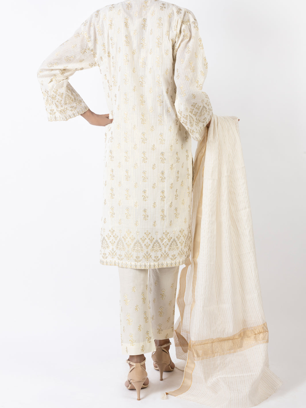 Almirah | Luxury Edit | ALP-3PS-1645 - House Of Hania