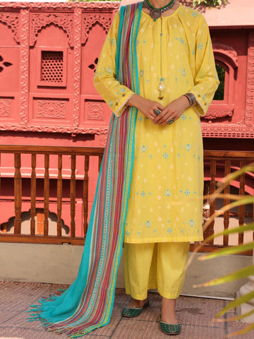 Almirah | Luxury Edit | ALP-3PS-1649 - House Of Hania