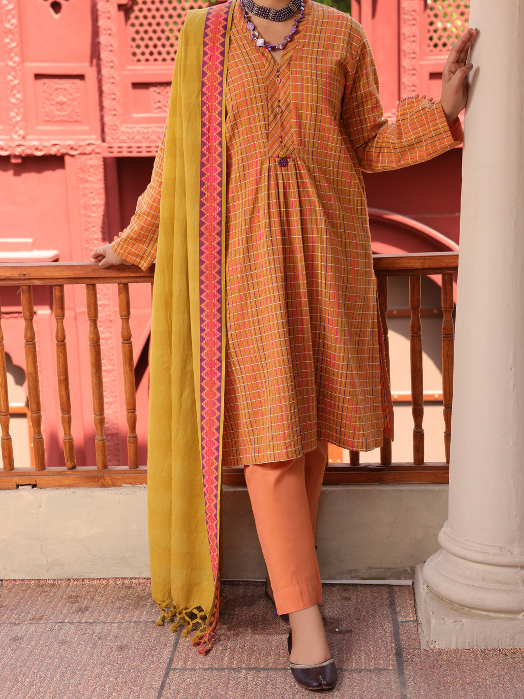 Almirah | Luxury Edit | ALP-3PS-1652 - House Of Hania