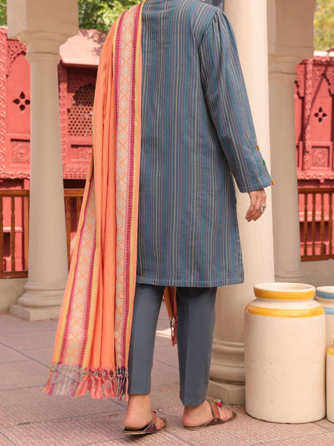 Almirah | Luxury Edit | ALP-3PS-1654 - House Of Hania