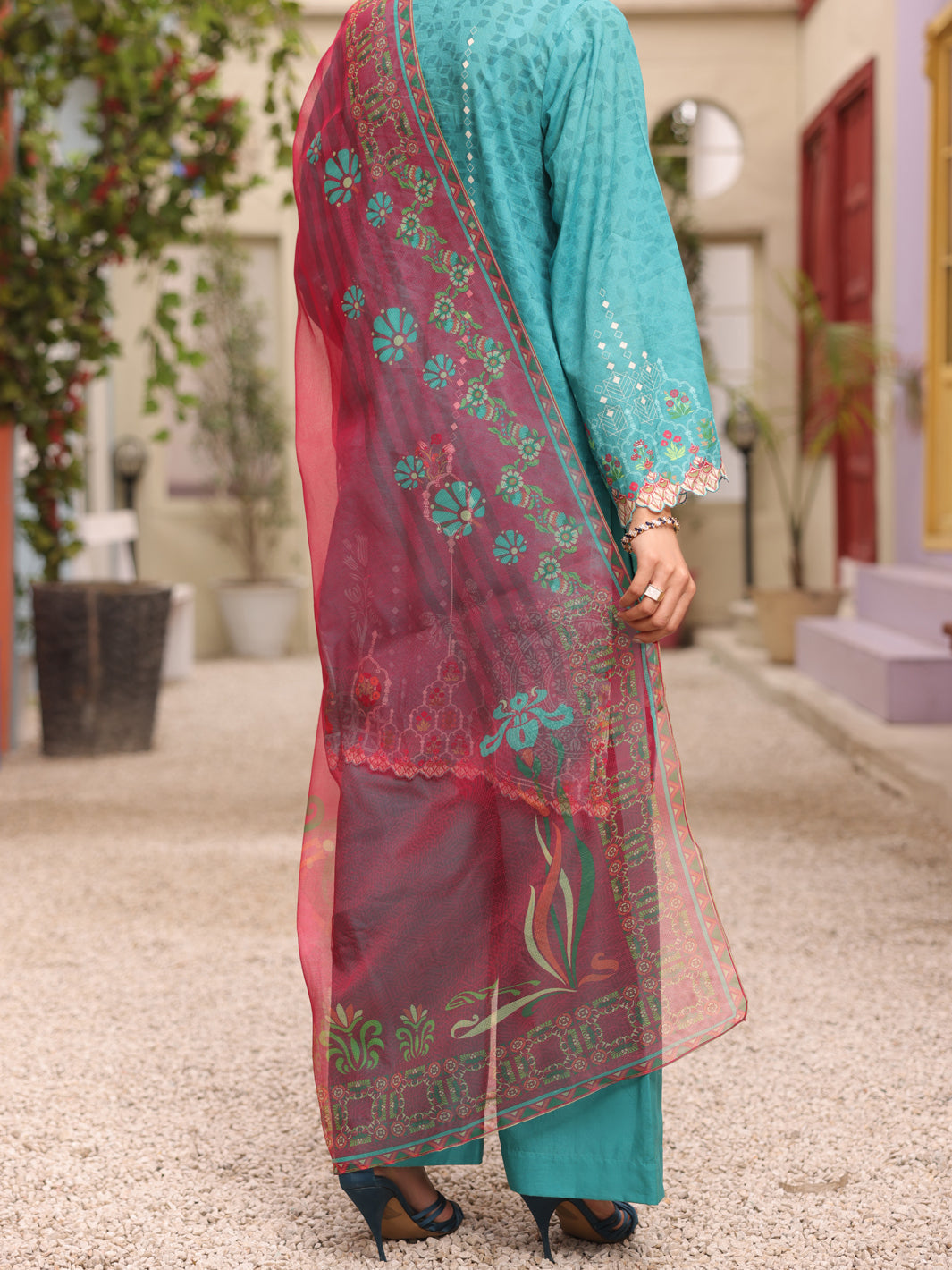 Almirah | Luxury Edit | ALP-3PS-1679 - House Of Hania