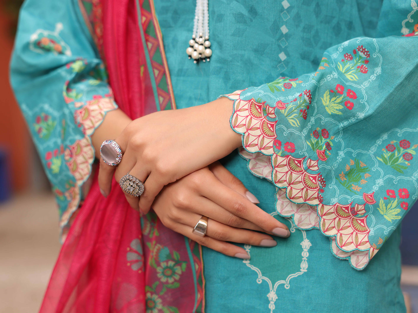 Almirah | Luxury Edit | ALP-3PS-1679 - House Of Hania