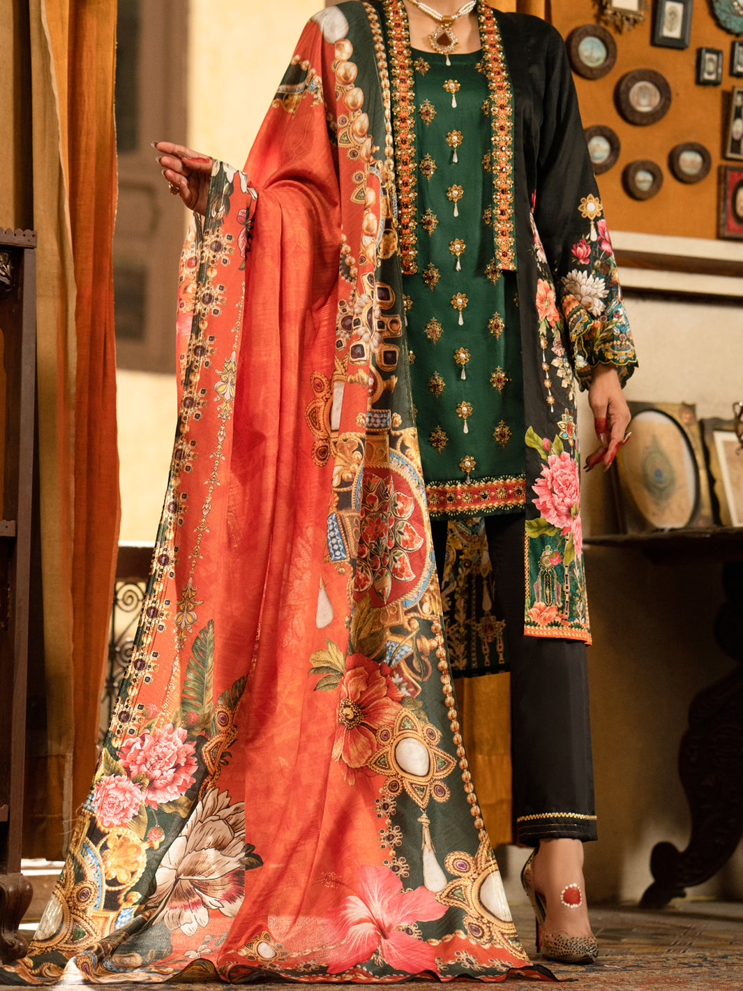 Almirah | Luxury Edit | AWP-3PS-561 - House Of Hania