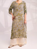 Almirah | Tale of heritage | Light Green Dobby Kurti - AL-LK-1080 - House Of Hania