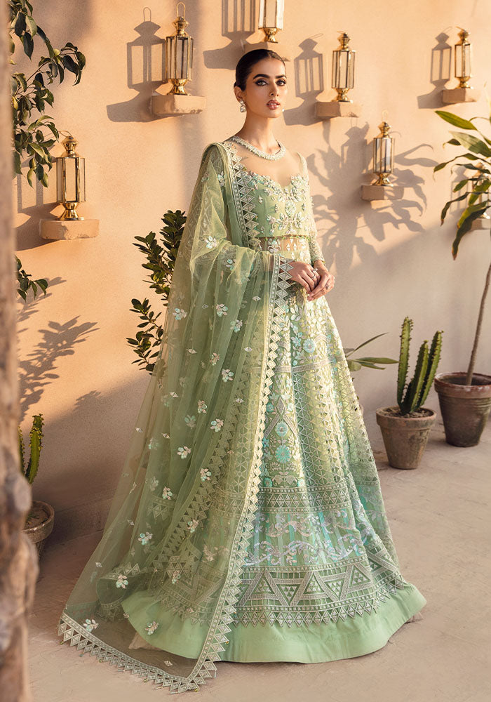 Altan | Virsa Luxury Wedding Collection | ALT/02 Emerald - House Of Hania