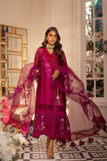 Annus Abrar | Designer Picks 24 | CALLA-CRANBERRY - House Of Hania