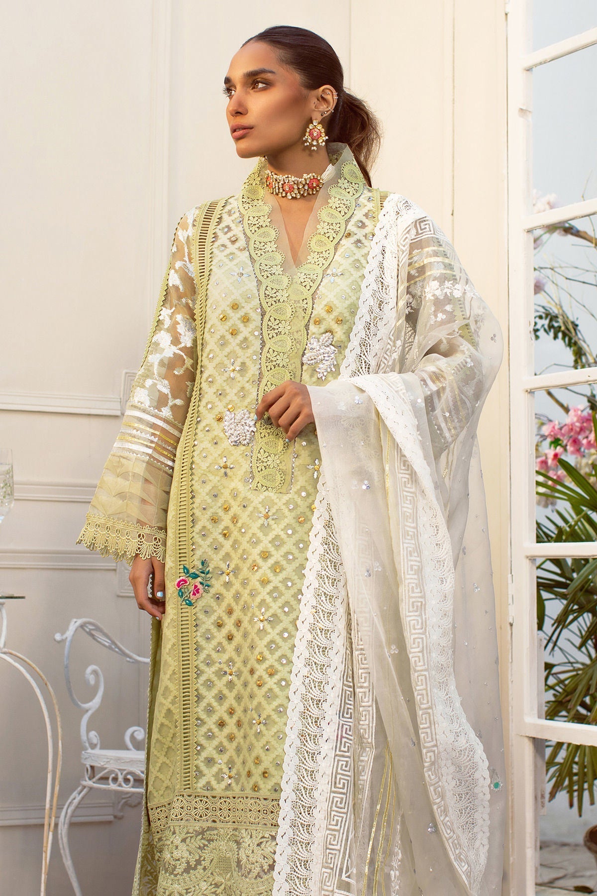 Annus Abrar | Designer Picks 24 | LELUM - MINT - House Of Hania