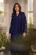 Annus Abrar | Designer Picks 24 | MISHKA MIDNIGHT BLUE - SHIRT AND PANTS - House Of Hania