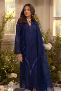 Annus Abrar | Designer Picks 24 | MISHKA MIDNIGHT BLUE - SHIRT AND PANTS - House Of Hania