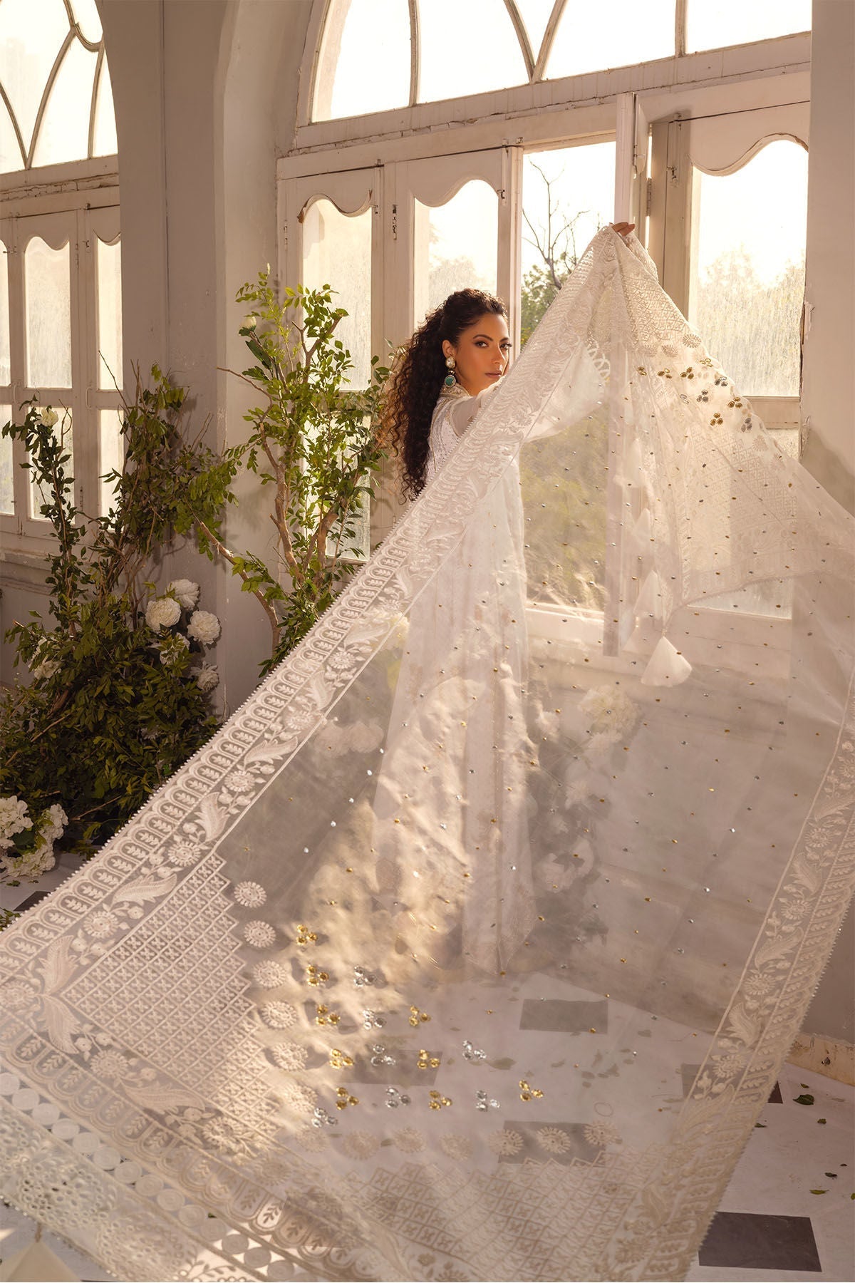 Annus Abrar | Designer Picks 24 | RANO KAFTAN CUT SHIRT - House Of Hania