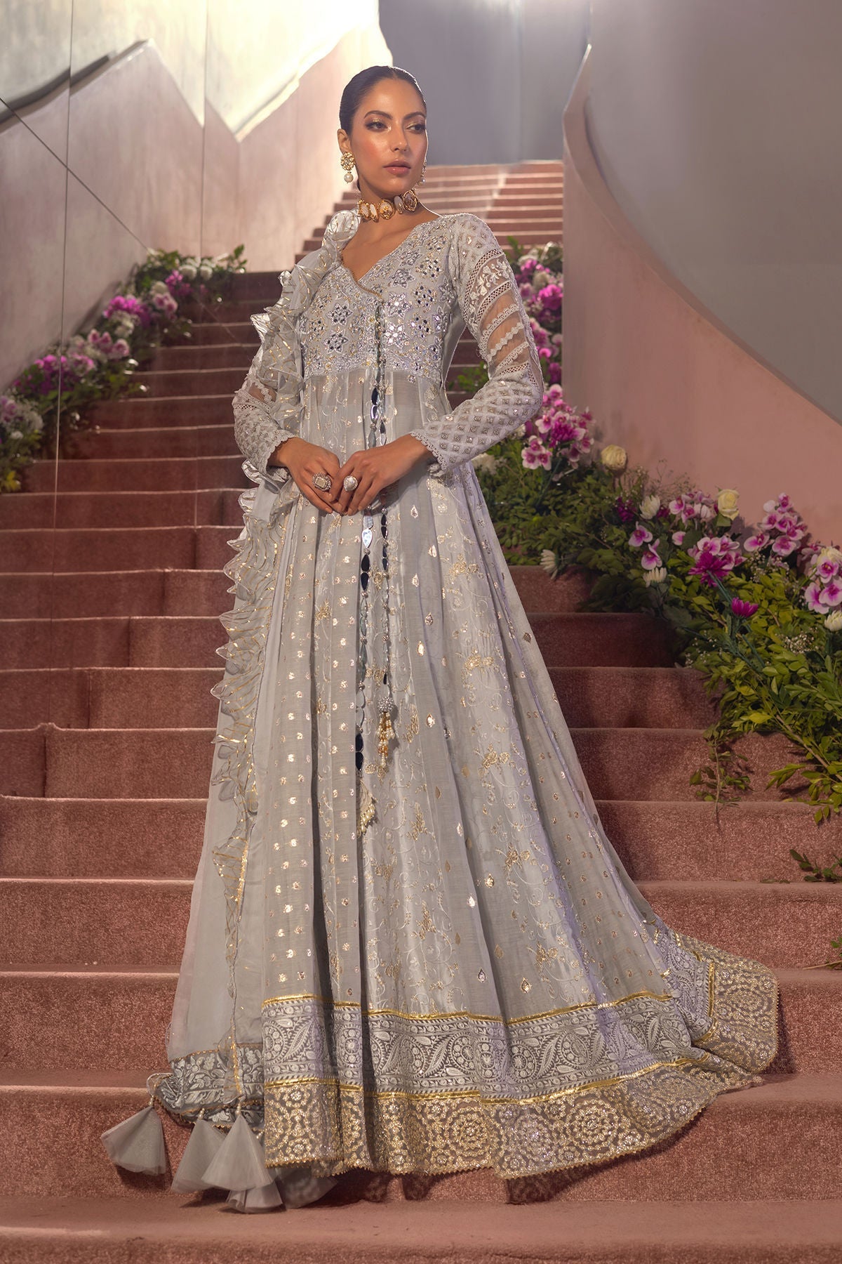 Annus Abrar | Designer Picks 24 | REMAB GREY - House Of Hania