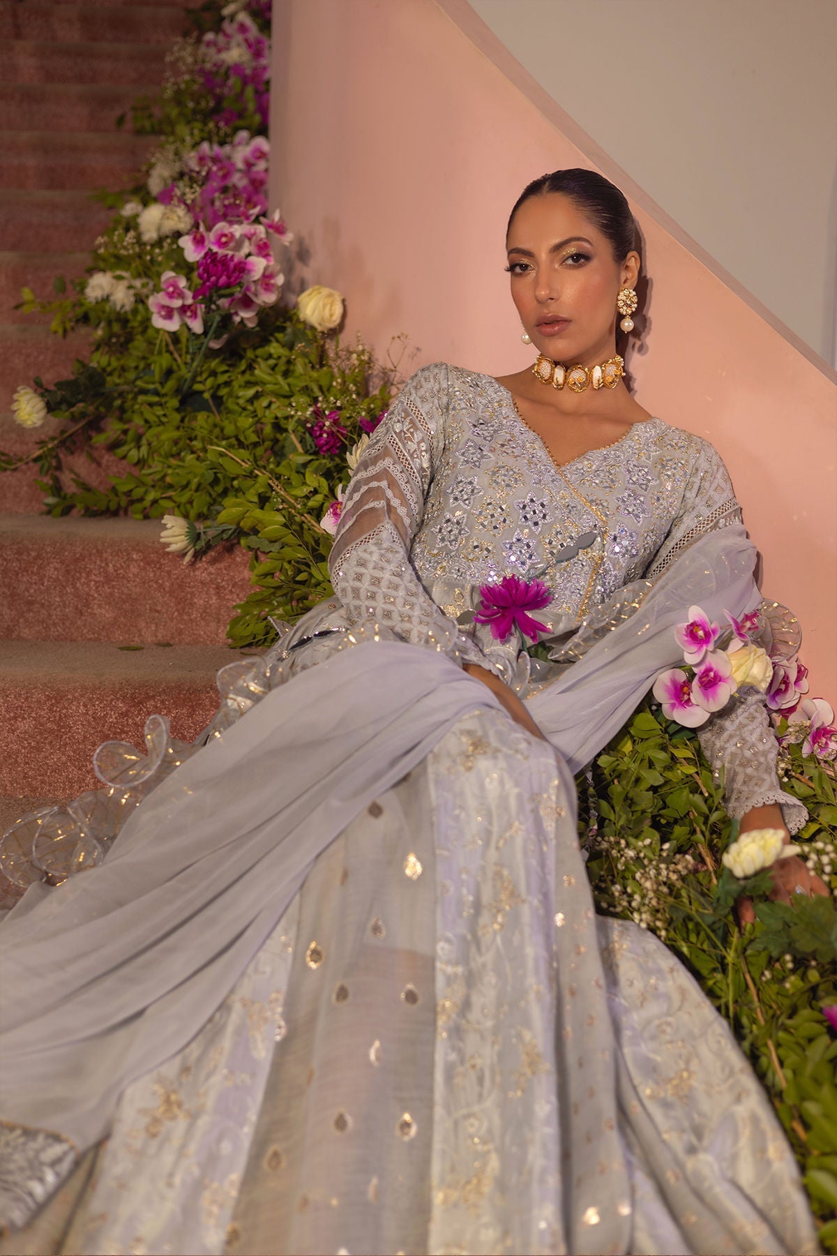 Annus Abrar | Designer Picks 24 | REMAB GREY - House Of Hania