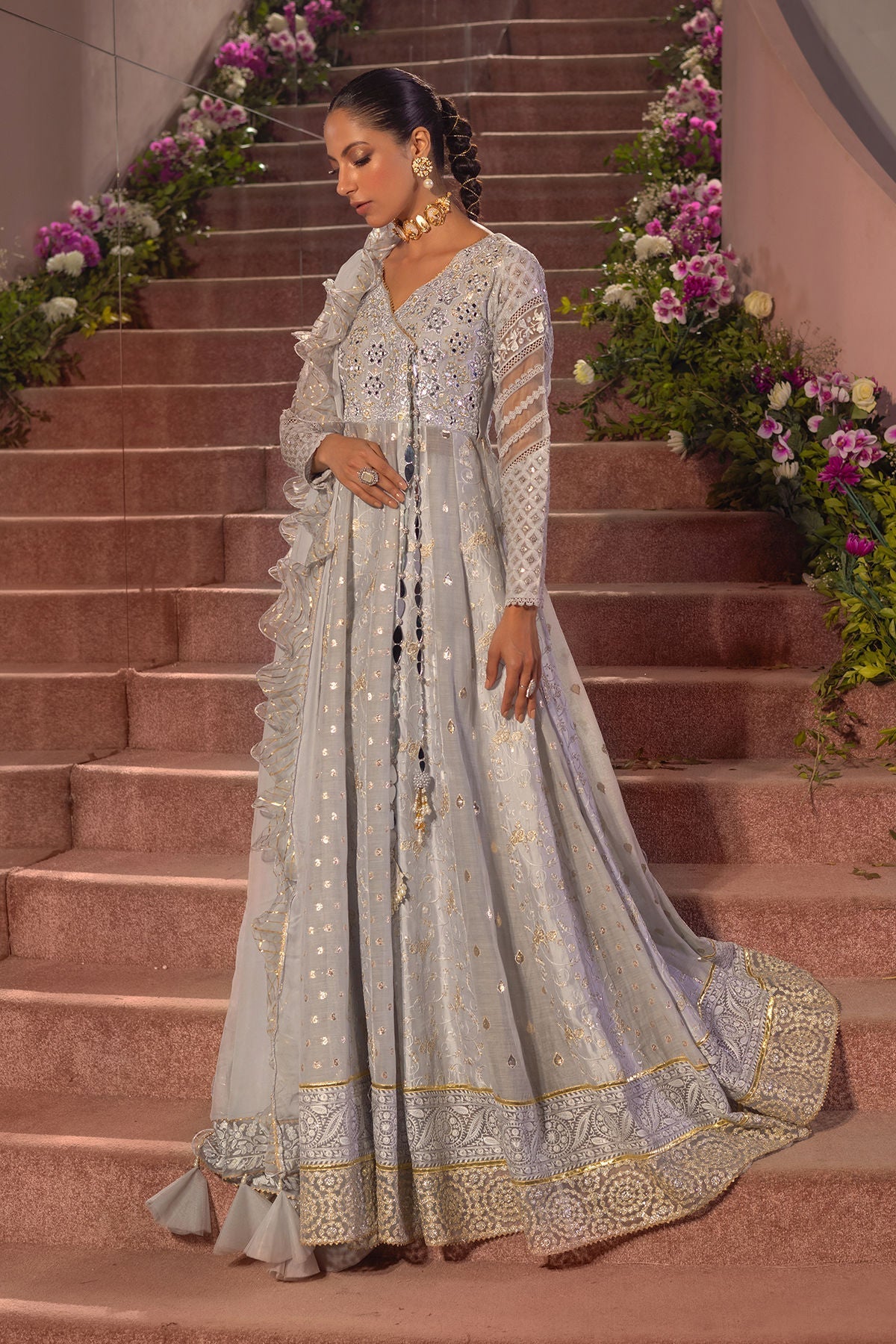 Annus Abrar | Designer Picks 24 | REMAB GREY - House Of Hania