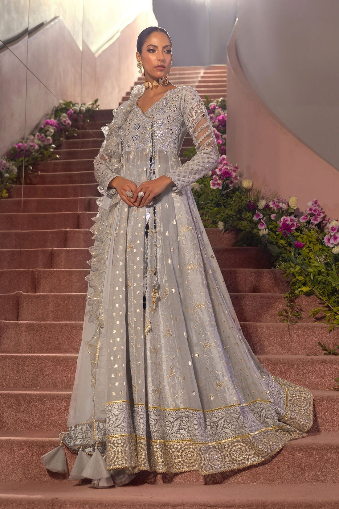 Annus Abrar | Designer Picks 24 | REMAB GREY - House Of Hania