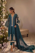 Annus Abrar | Designer Picks 24 | VISAAL EMERALD - SHIRT AND DUPATTA - House Of Hania