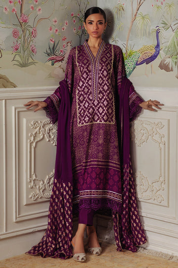 Annus Abrar | Elemental Festive | Hurmia (Shirt, Pants and Dupatta) - House Of Hania