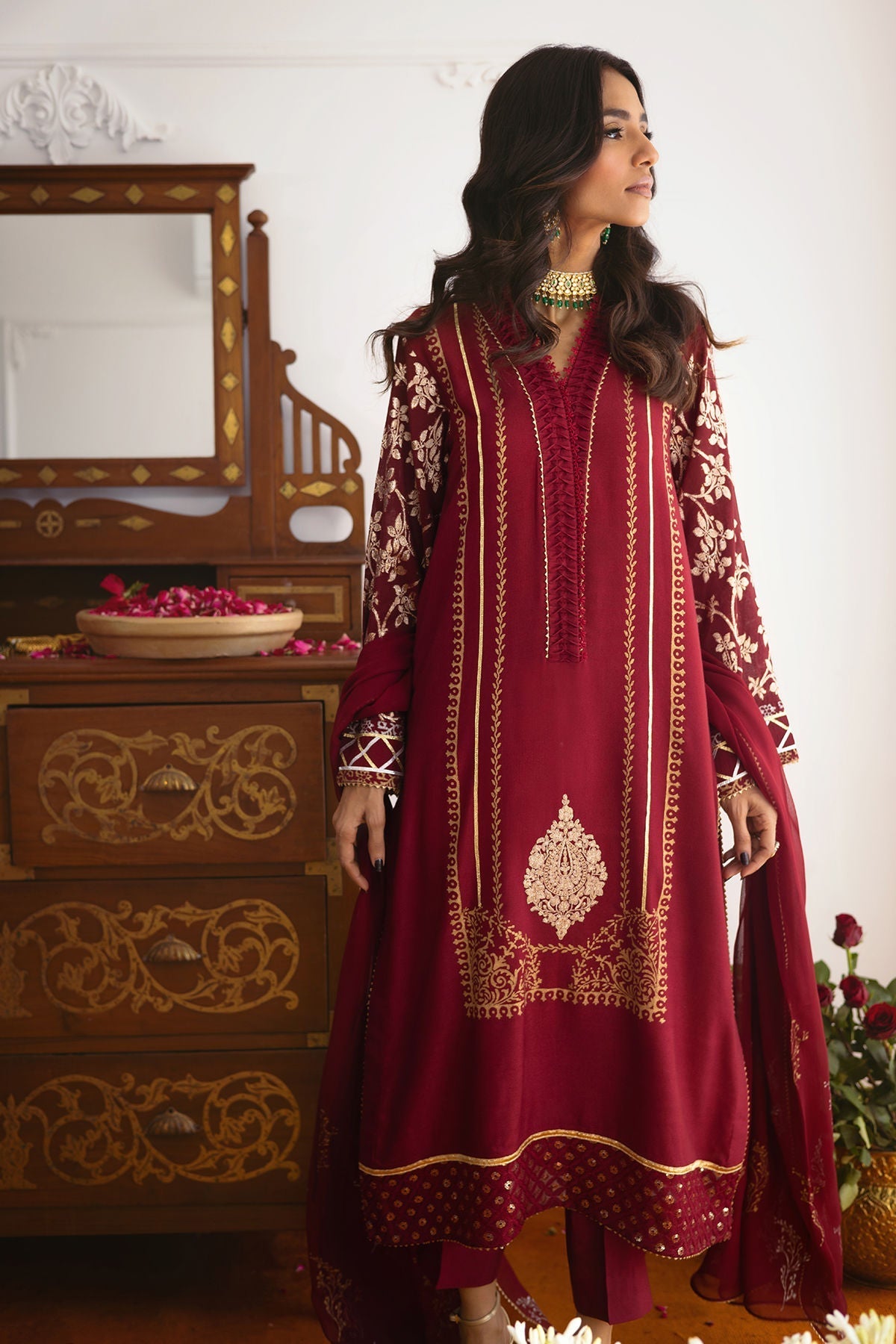 Annus Abrar | Elemental Festive | Mehnaaz - House Of Hania