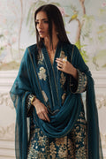 Annus Abrar | Elemental Festive | Qirat (Shirt, Pants and Dupatta) - House Of Hania