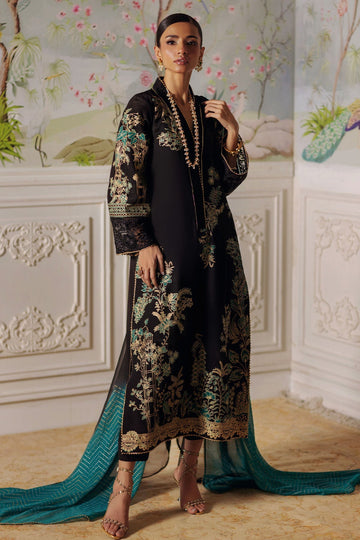 Annus Abrar | Elemental Festive | Renaab (Shirt, Pants and Dupatta) - House Of Hania