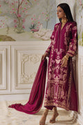 Annus Abrar | Elemental Festive | Renali (Shirt, Pants and Dupatta) - House Of Hania