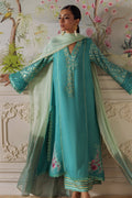 Annus Abrar | Elemental Festive | Reshaal (Shirt, Pants and Dupatta) - House Of Hania