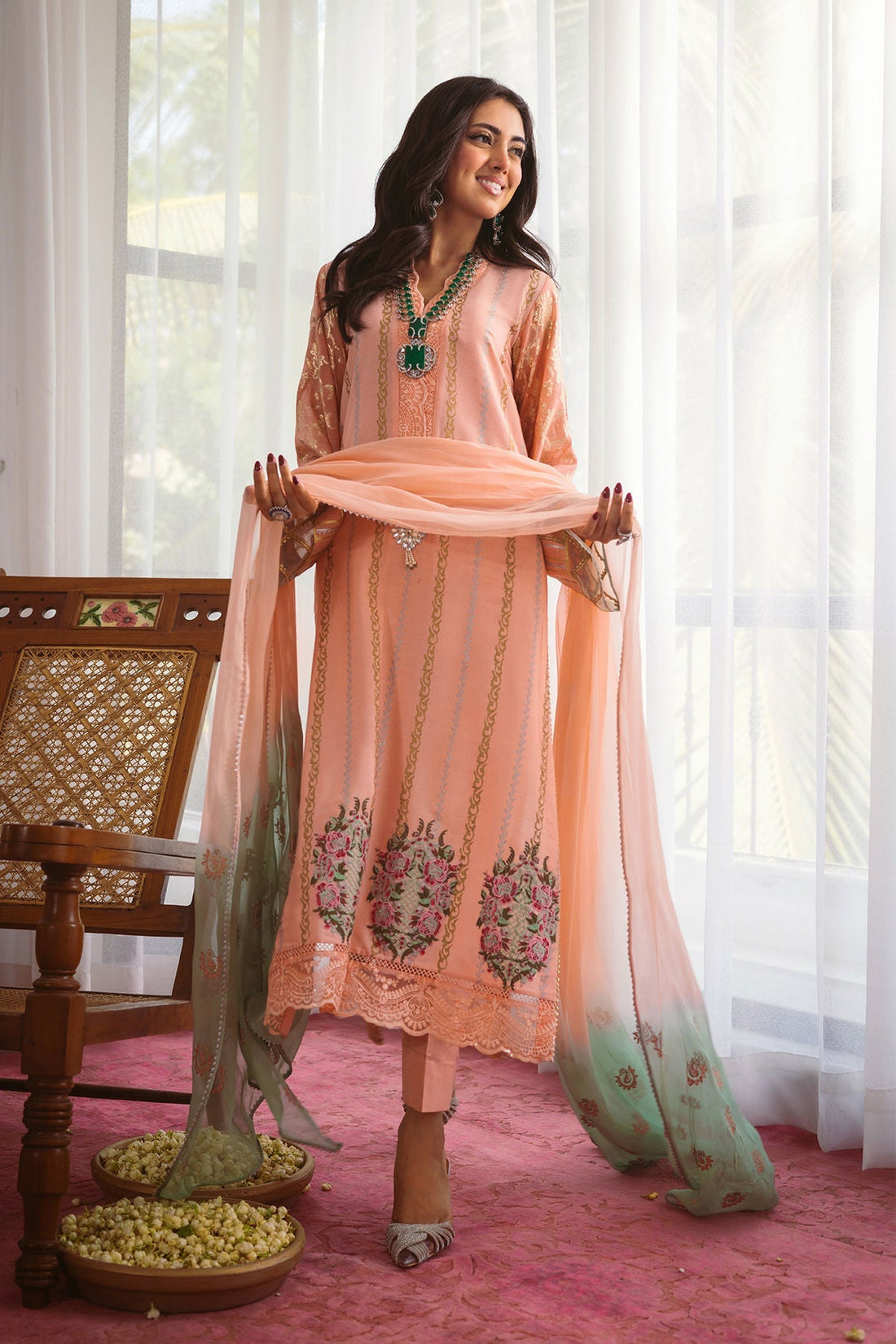 Annus Abrar | Elemental Festive | Shamaya - House Of Hania